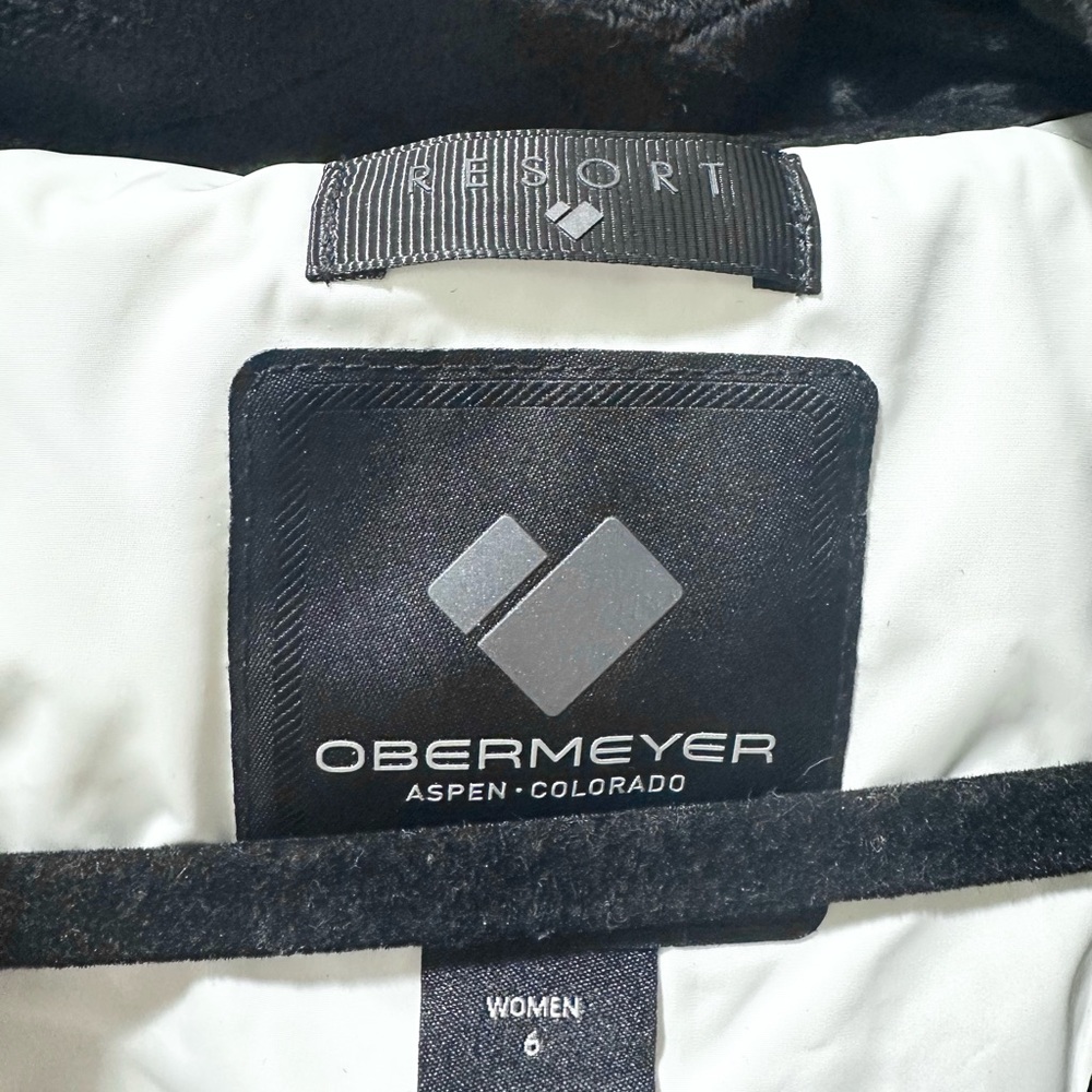 Obermeyer Devon Down Jacket Black And White - image 7